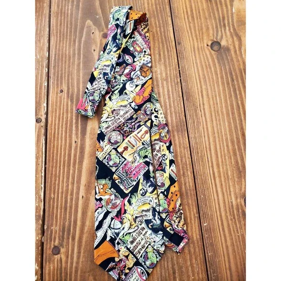 Nicole Miller Silk Vintage Tie - Picture 3 of 5